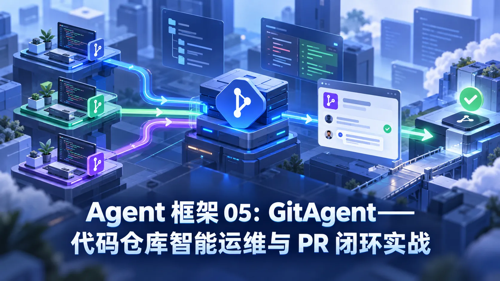 Agent 框架 05:GitAgent——代码仓库智能运维与 PR 闭环实战