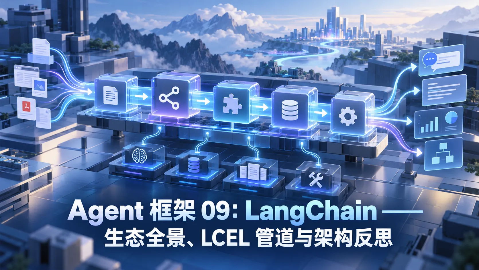Agent 框架 09:LangChain——生态全景、LCEL 管道与架构反思