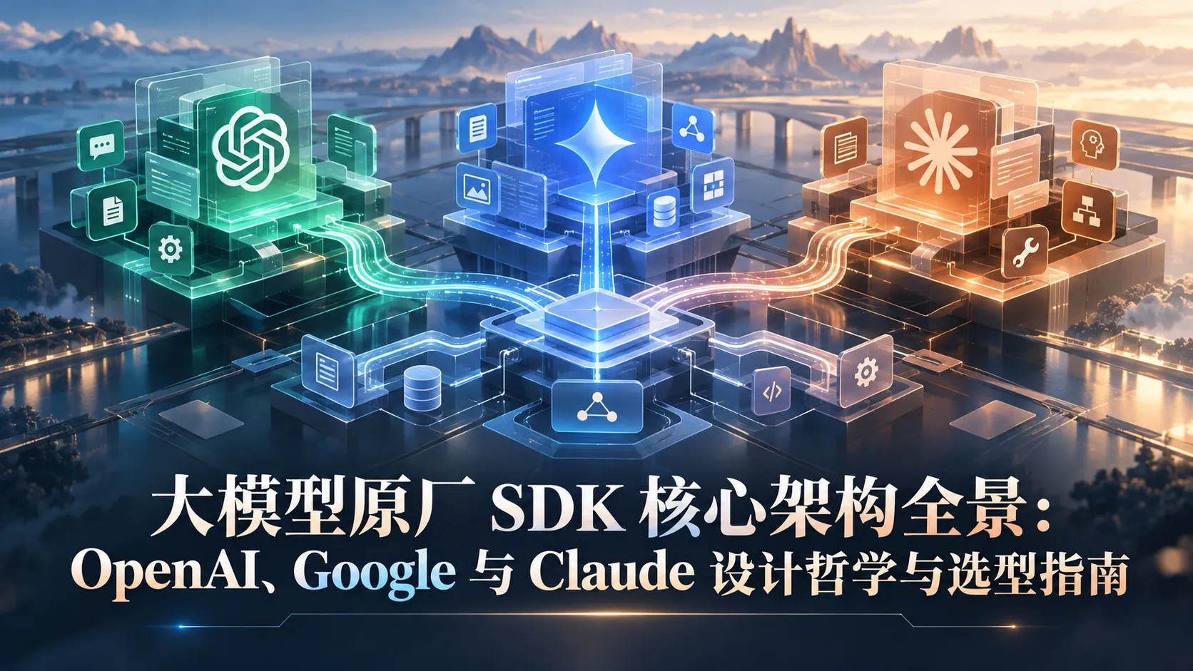 大模型原厂 SDK 核心架构全景:OpenAI、Google 与 Claude 设计哲学与选型指南