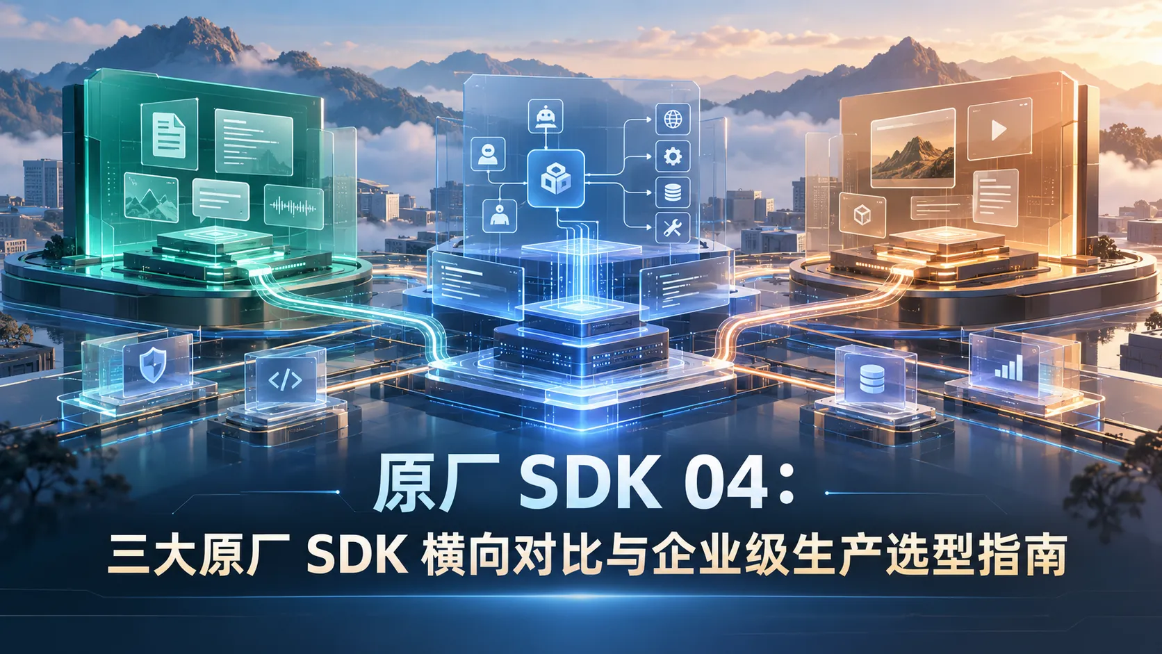 原厂 SDK 04:三大原厂 SDK 横向对比与企业级生产选型指南