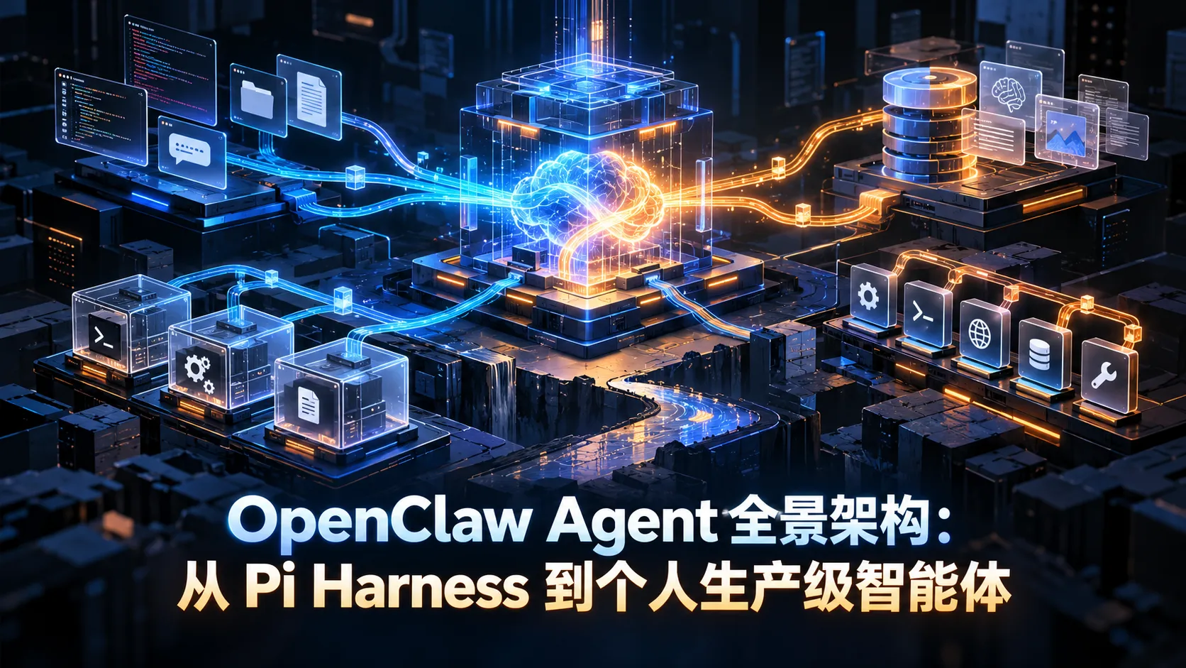 OpenClaw Agent 全景架构:从 Pi Harness 到个人生产级智能体