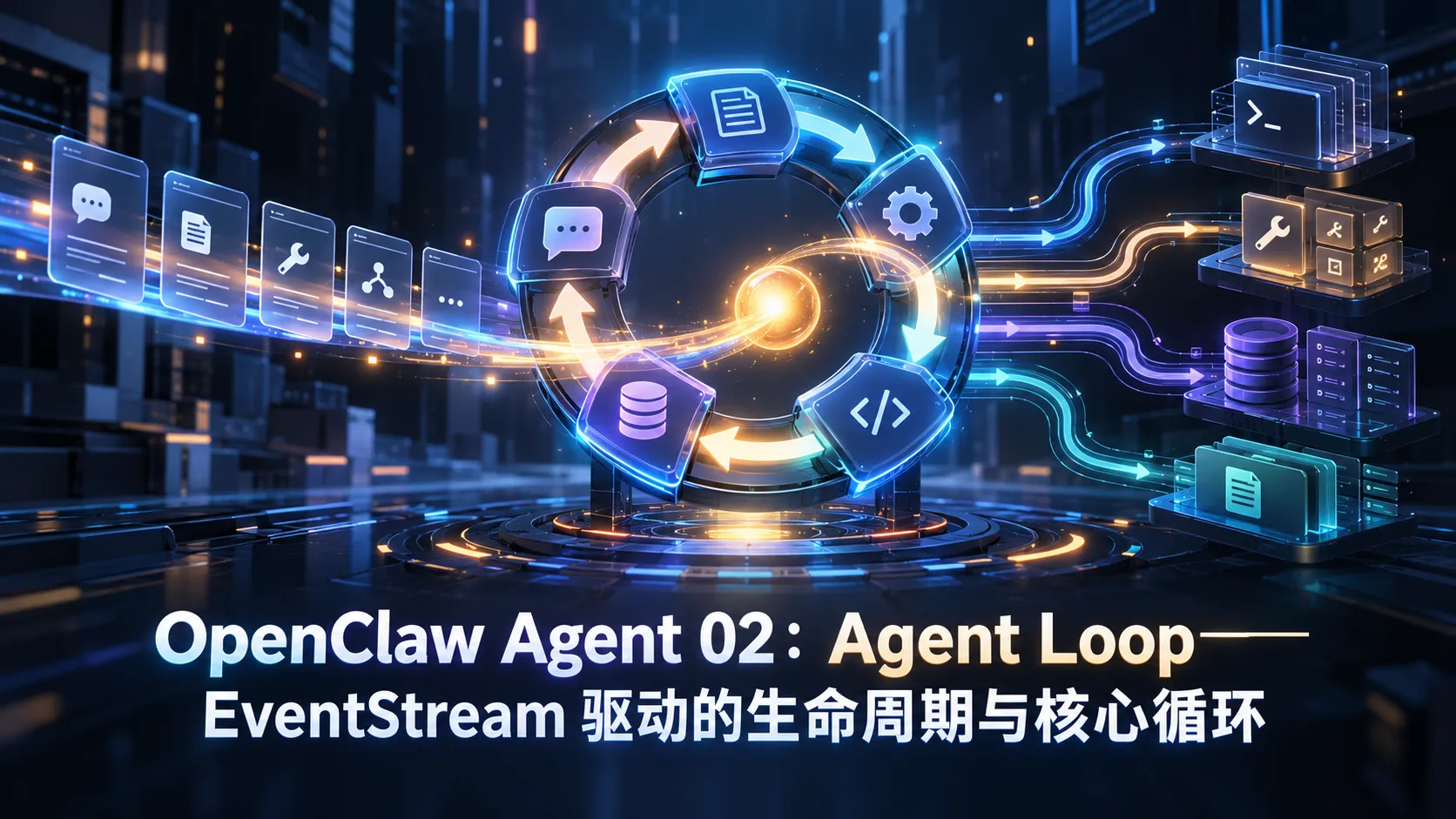 OpenClaw Agent 02:Agent Loop——EventStream 驱动的生命周期与核心循环