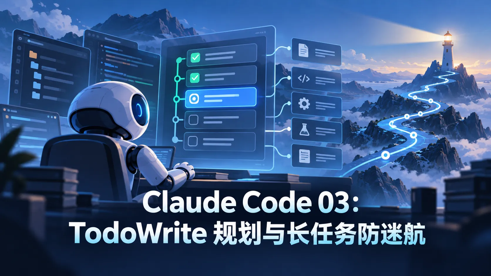 Claude Code 03:TodoWrite 规划与长任务防迷航