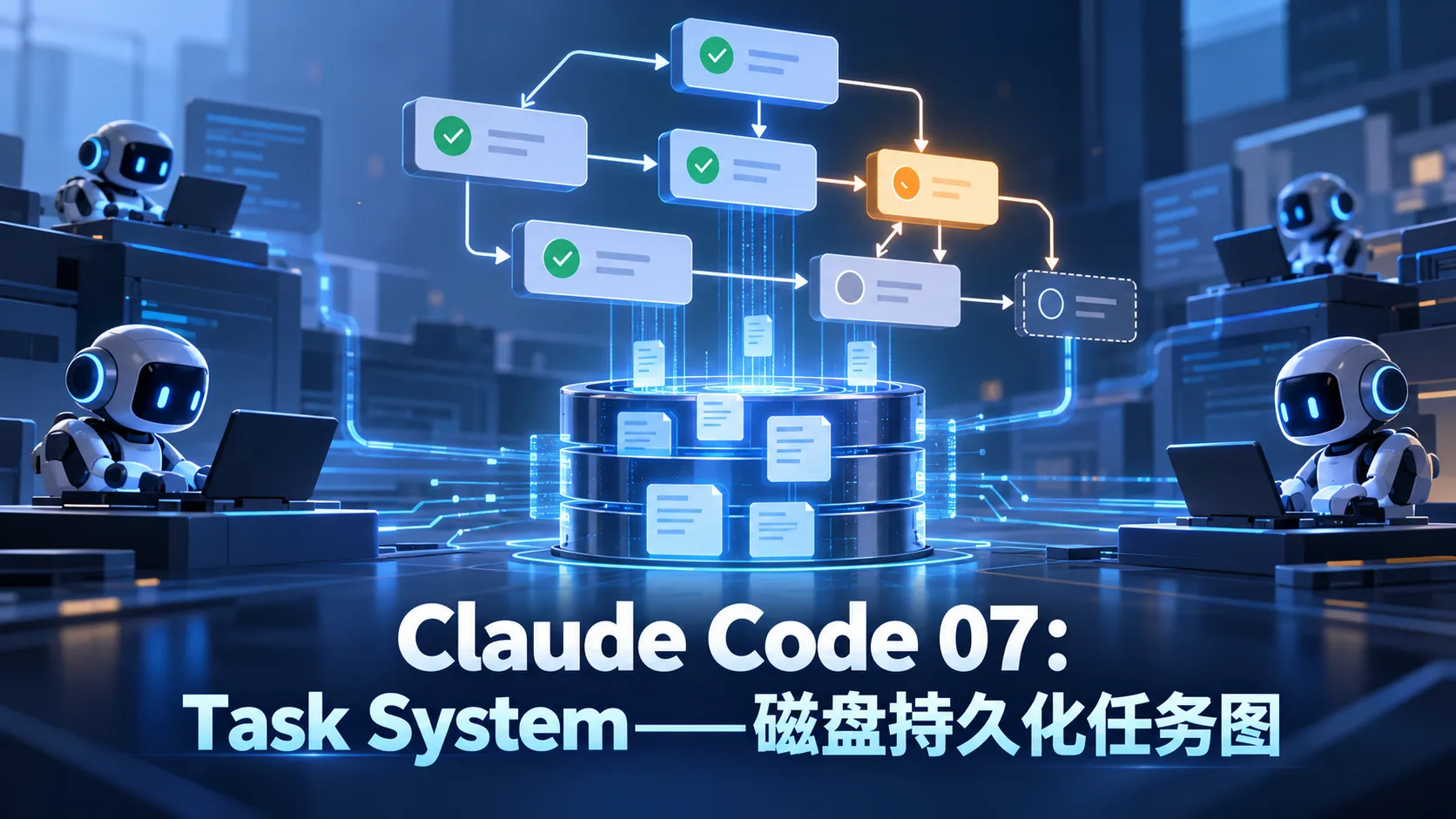 Claude Code 07:Task System——磁盘持久化任务图