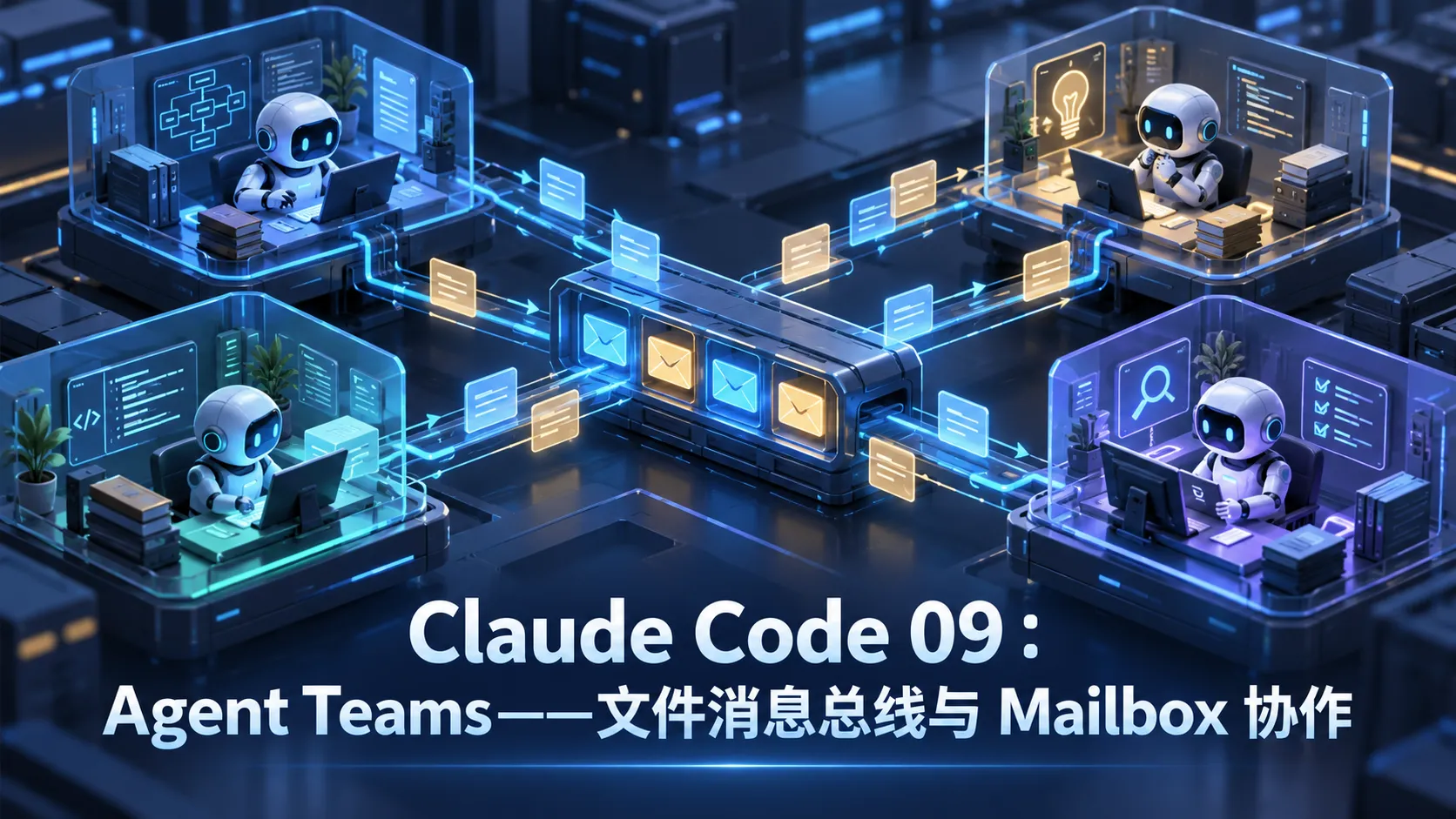 Claude Code 09:Agent Teams——文件消息总线与 Mailbox 协作