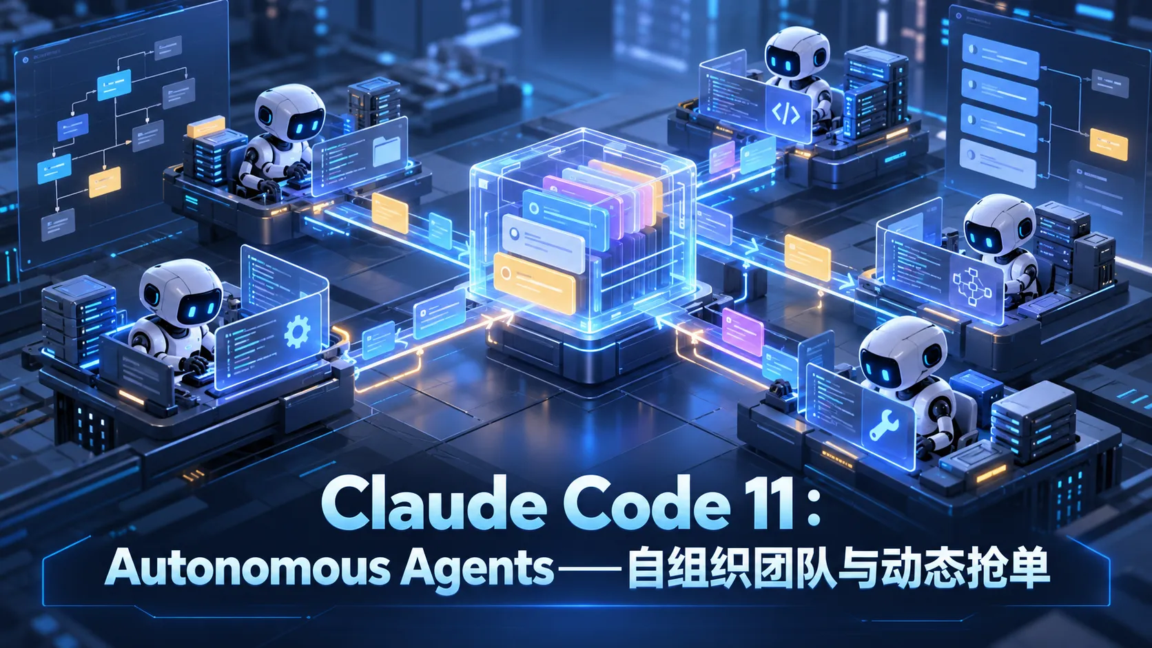 Claude Code 11:Autonomous Agents——自组织团队与动态抢单
