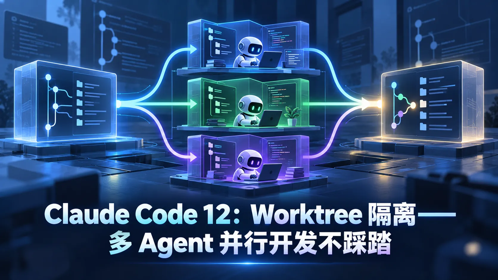 Claude Code 12:Worktree 隔离——多 Agent 并行开发不踩踏