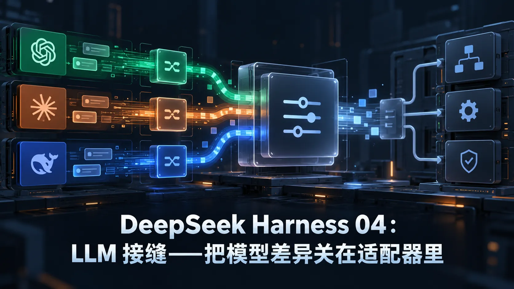 DeepSeek Harness 04:LLM 接缝——把模型差异关在适配器里