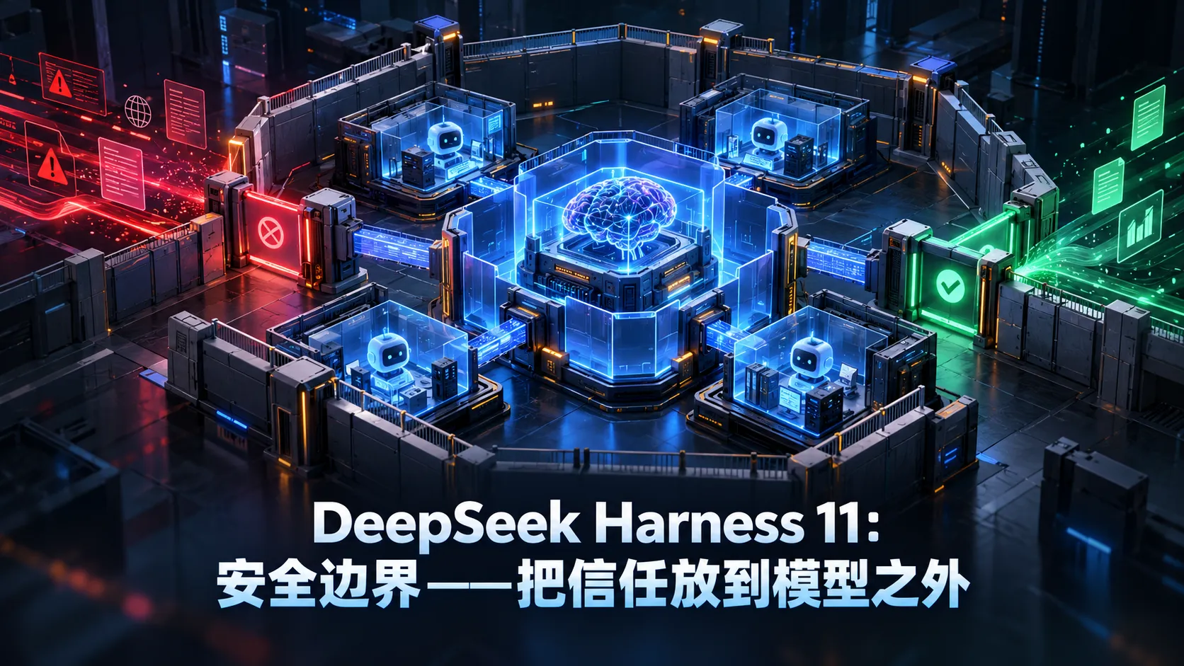 DeepSeek Harness 11:安全边界——把信任放到模型之外