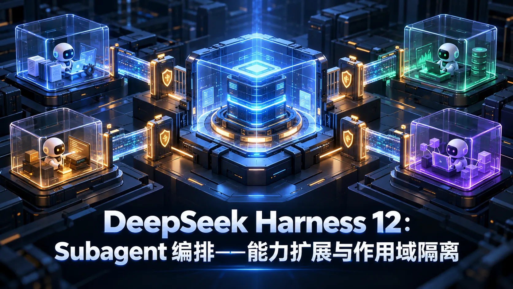 DeepSeek Harness 12:Subagent 编排——能力扩展与作用域隔离