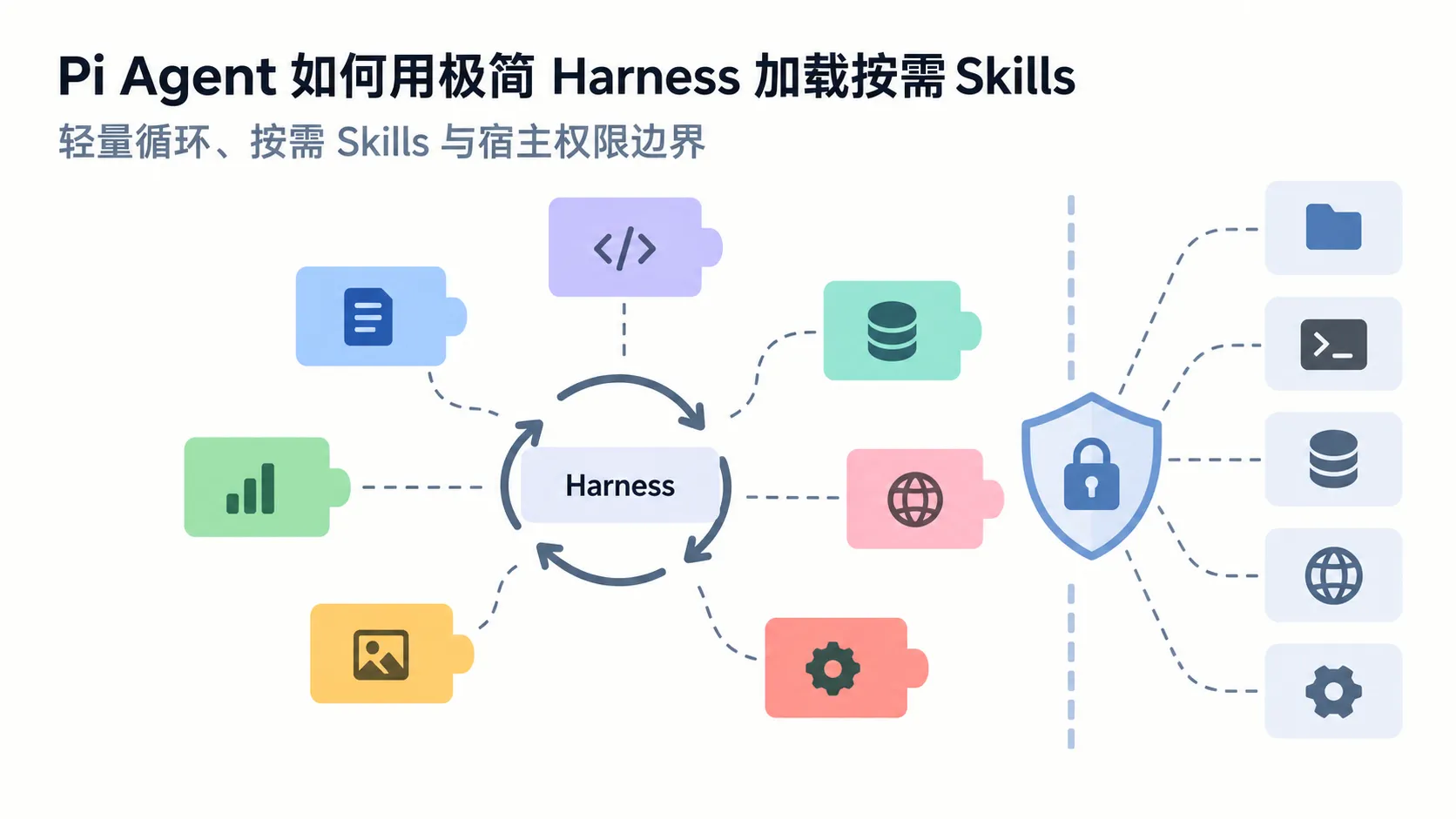 Pi Agent 如何用极简 Harness 加载按需 Skills