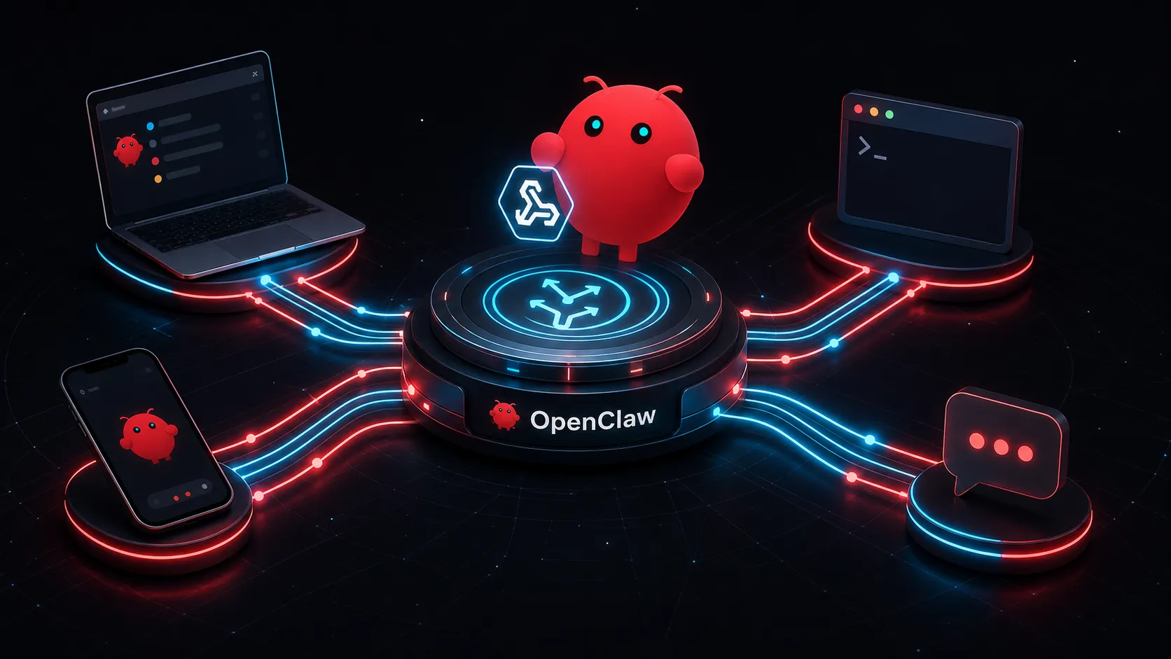 OpenClaw 如何用 WebSocket 管理多端控制平面